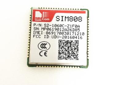 China Combo Chip 3G  GSM GPRS Module SIM808 SIMCOM Quad Band  GPS GPRS Module for sale