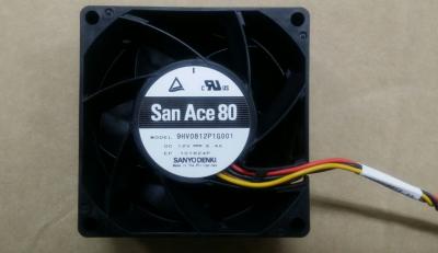 China 12V 3.4A Square Motor Cooling Fan EP 101624P SAN ACE 80 9HV0812P1G001 for sale