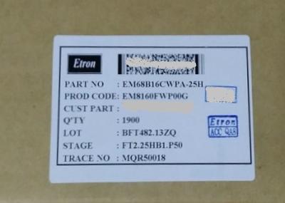China EM68B16CWPA-25H Auto Self Refresh Electronic Integrated Circuits for sale