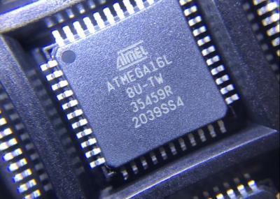 China 8 Bit 10mm Length 8MHz Microcontrollers MCU JTAG Microchip Atmel ATMEGA16L-8AU for sale