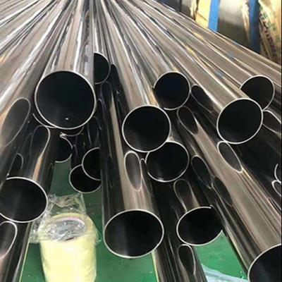 China ASTM 201 202 304 316L 310S tubo redondo soldado tubo de aço inoxidável usado para máquinas à venda