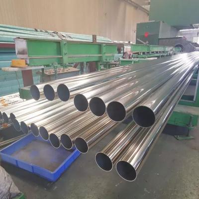 China 201 304 316 Grade Stair Railing Welded Stainless Steel Tube For Handrails for sale