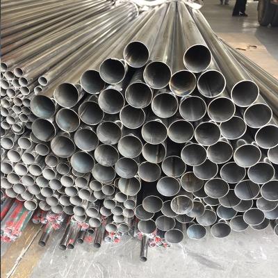 China 0.8mm Thickness No.1 Surface Cold Rolled Round Stainless Steel Tube Pipe For Heat Exchangers for sale