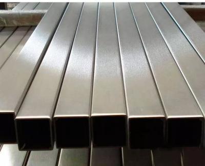 China Square 304 Stainless Steel Tube Pipes Hollow Section Cold Rolled For Paper Making for sale