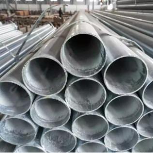 China 100mm Hot Rolled Galvanized Steel Pipe 6m Gi A53 High Density For Construction for sale