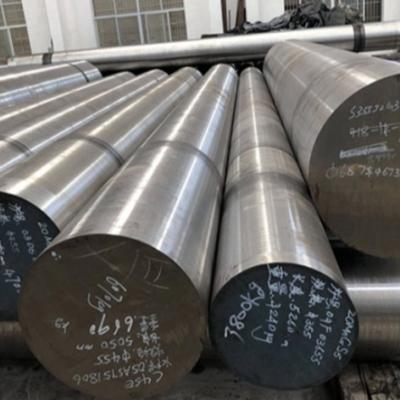 China Descaling Round Mild Carbon Steel Bar Free Cutting Q235 C45 Hot Rolled For Bridge for sale
