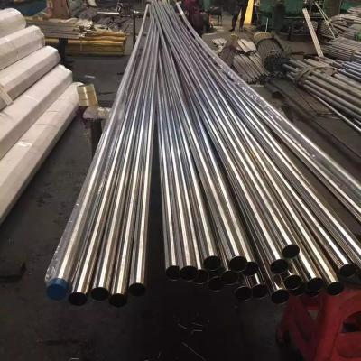 China Tubo de acero inoxidable de laminado en frío brillante 1.4521 X2CrMoTi18-2 Para petroquímicos en venta