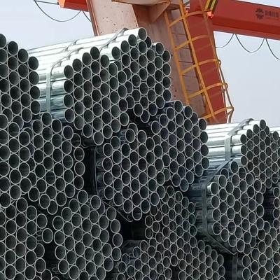 China Tubulação de aço galvanizada mergulhada quente do tubo do ferro redondo 6 polegadas para a estufa à venda