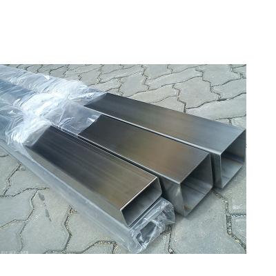 China China Manufacturer Wholesale Price Rectangular SS Pipe AISI ASTM JIS 304 Stainless Steel Square Tube In Stock for sale