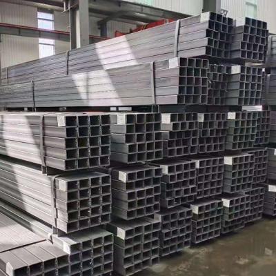 China Rectangle ASTM 179 Hot Rolled black steel ERW Steel Structural Tube 40*60 for sale