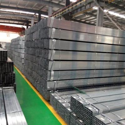China Thin Wall 3 Inch Mild Steel Galvanized Fence Panels Square And Rectangular Tubing for sale