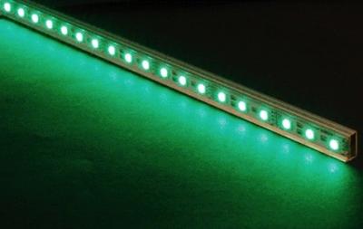 China Remote Control SMD 3014 LED Strip , Dimmable Rigid RGB LED Roll For Cabinet for sale