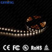 China 3528 Warm White Flexible Smd Led Strip Light Dimmable Two Colors Copper Lamp Body for sale