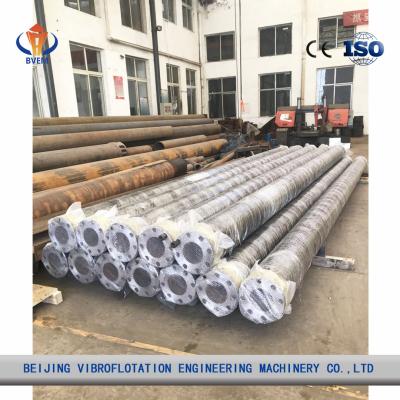 中国 鋼鉄Vibroflotの付属品延長管5000Mmの長さ22Mmの厚さ 販売のため