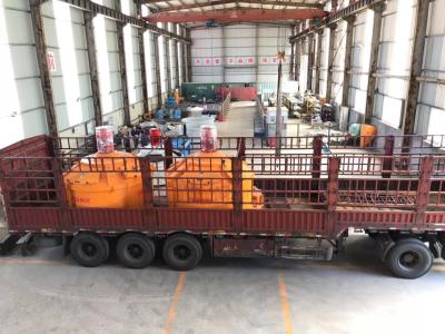 China Precast Ready Mix Planetary Concrete Mixer Steel Material 30kw Mixing Power for sale