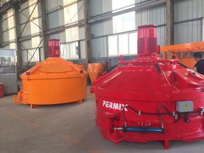China 110kw Mixing Power Planetary Concrete Mixer 3000L Output Capacity Low Noise Rotation for sale