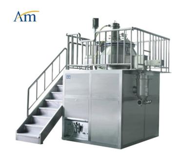 China High Shear Mixer with Mill Function 10-400 kg/batch Pharmaceutical Granulation Equipment Platform Type 25-1000L for sale