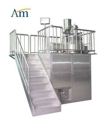 China RMG Rapid Mixer and Granulator Wet Granulation Equipments High Shear Mixer OSD Production Max 400 kg/batch for sale