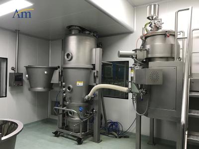 China OSD Oral Solid Dosage Preparation Pharmaceutical Granulation Equipments / Production Line HSM High Shear Mixer Fluid-bed for sale