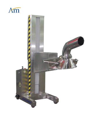 China Retractable Drum Pharma Lifter Handling Equipment For Pharmaceutical Industry for sale
