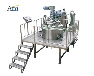 China Solución del pegamento y máquina de la encapsulación de Softgel del mezclador del color con el levantador hidráulico en venta