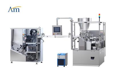 China 200rpm Aluminium Tube Filling And Sealing Machine For Pharma / Food Industry for sale