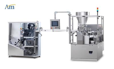 China Automatic Metal Tube Filling And Sealing Machine High Speed For Ointment Materials for sale