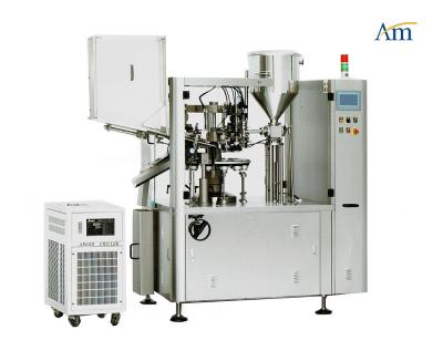 China Automated Plastic Tube Filling And Sealing Machine No Stirrer PLC Controlled for sale