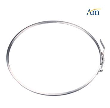 China SUS304/SUS316L SS Drum Clamp Ring Pharma Parts High Corrosion Resistance for sale