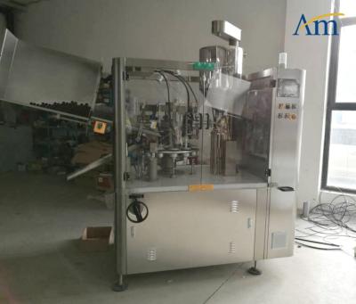 China Aluminum Tubes Automatic Filling Sealing Machine For Pharma / Food / Chemical for sale