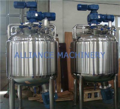 China Producción de la nata montada del tanque de la emulsificación de la caldera del acero inoxidable del sistema de control en venta