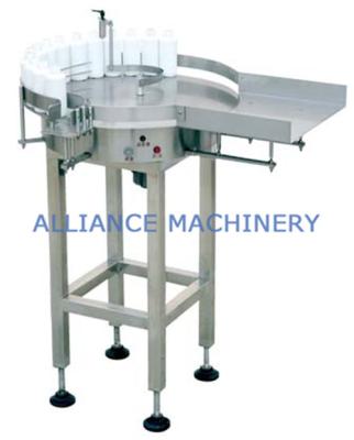 China GP98 Liquid Filling Line Parts Rotary Table Bottle Unscrambler Receive Bottles for sale