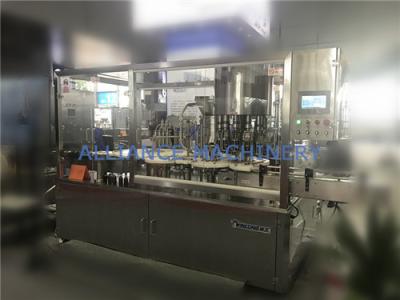 China Low Noise Rotary Bottle Filling And Capping Machine Liquid Production Line for sale