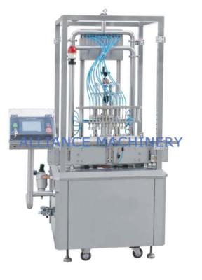China Linear Air Washing Machine Automatic Liquid Filling Machine Plastic Bottle Washing for sale