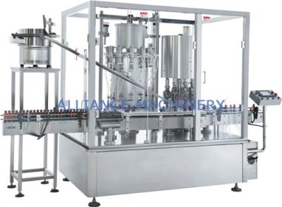 China YGS12-8 Liquid Filling Line , Rotary Filling And Capping Machine Low Noise for sale