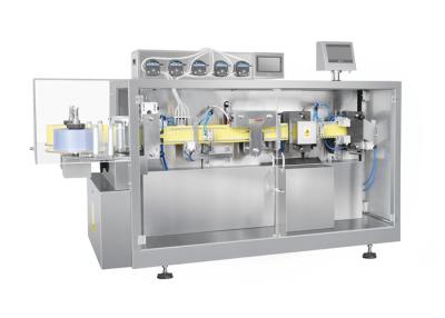 Китай Plastic Automatic Blister Packing Machine Liquid Filling Sealing Two Rolls Forming продается