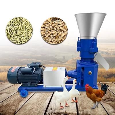China 3.5m m Mini Poultry Feed Pellet Machine 100 a la eficacia alta de 150kg/H en venta