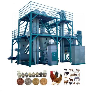China MK 25A 22KW Chicken Poultry Feed Manufacturing Machine Plant 1.5mm for sale