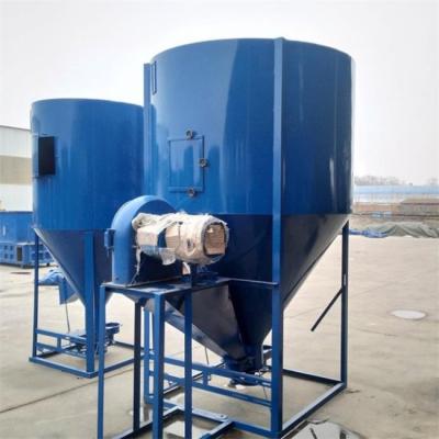 China 2000kg 300kg Small Animal Livestock Feed Grinder Mixer For Pig Cattle for sale