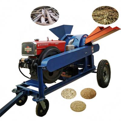China Wood Mulching Machine 230*200mm 3.5T/ H Tree Branch Crusher Rustproof for sale