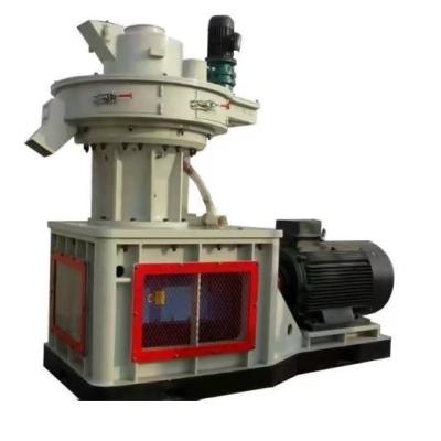 China Stainless Steel Alfalfa Pellet Making Machine 55KW Ring Die Vertical Feeding for sale
