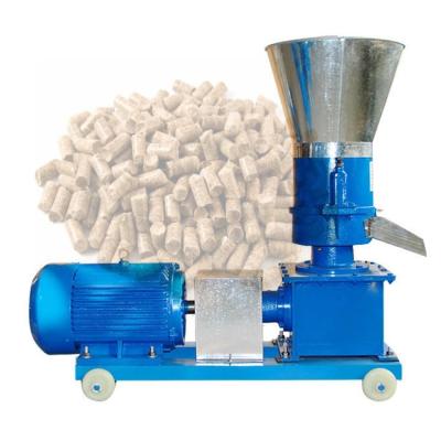 China 4kw Sawdust Wood Pellets Machine Alloy Metal 120kg/ H Straw Pellet Making Machine for sale