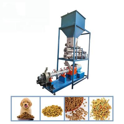 Chine chaîne de production de pure race d'alimentation d'animal familier d'aliments pour chiens de 2ton/H 115KW 20×1.2×2.2mm à vendre