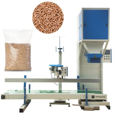 China 5kg Pneumatic Wood Pellet Packing Machine Weighing And Filling 0.65Mpa CS for sale