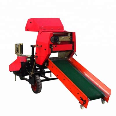 China PLC Control Silage Packing Machine Square Bale 550*520mm high density for sale