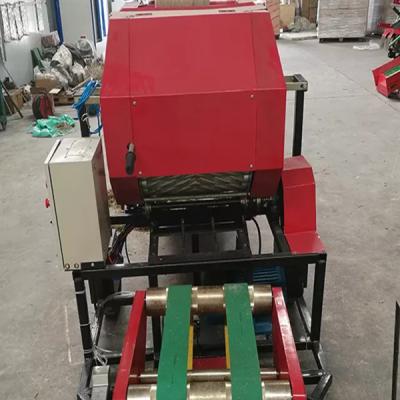 China 50pcs/ H Red Green Silage Packing Machine Yard Grass Baler 3 Layer Film for sale
