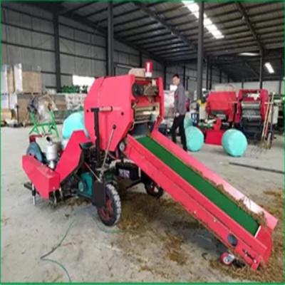 China 2.1*2.88*2.8m Hay Bundling Machine 5.5kw Square Bale Wrappers Durable for sale