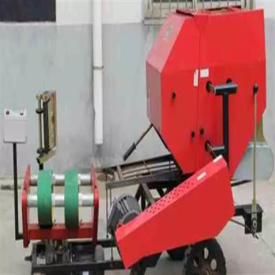 China DH 5652 Round Bale Wrapping Machine 6t/ H 15hp Diesel Engine For Hay for sale