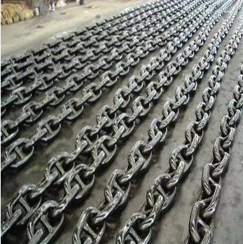 China Große Stahl-GRAD Marine Stud Link Anchors ChainU2 Anker-Kette benutzt für Schiff-Schiff zu verkaufen