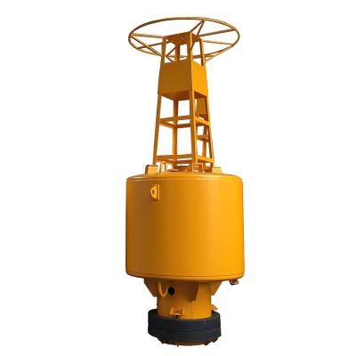 China Customized available polyethylene steel material for guiding locating warning navigation buoy for sale